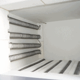 Piec do hartowania - spirale grzewcze w rurach ceramicznych