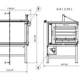 Piec do hartowania - schemat konstrukcji
