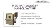 INDUSTRY 2.0 - informacje techniczne piece IBF.001