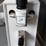 Piece muflowe laboratoryjne - system podawania gazu obojętnego