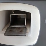 Piec muflowy laboratoryjny ze skrzynką gazową ze stali żaroodpornej