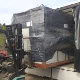 Załadunek pieca komorowego dużego